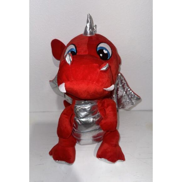 Fun & Fun Red Silver Dragon 15” - Picture 1 of 9